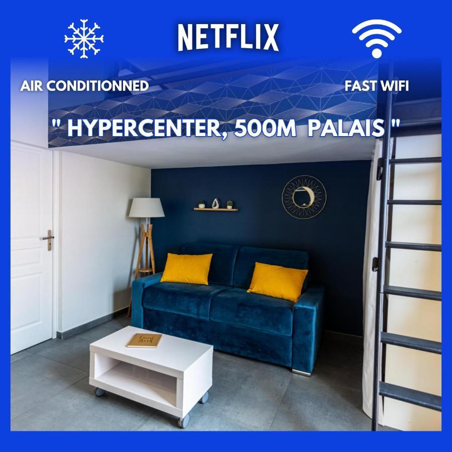 Relaxhome - Hypercentre - Clim - Netflix Cannes Exterior foto